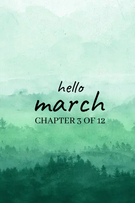 Plantilla de Hello March | PosterMyWall