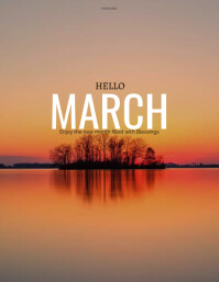 Hello March Posts hello march Template | PosterMyWall