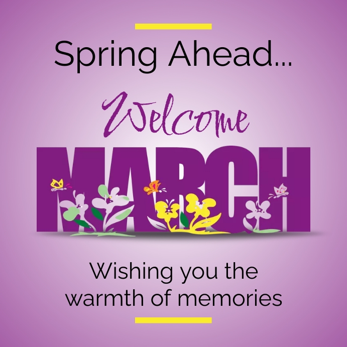 Hello March Posts Hello March Template | PosterMyWall
