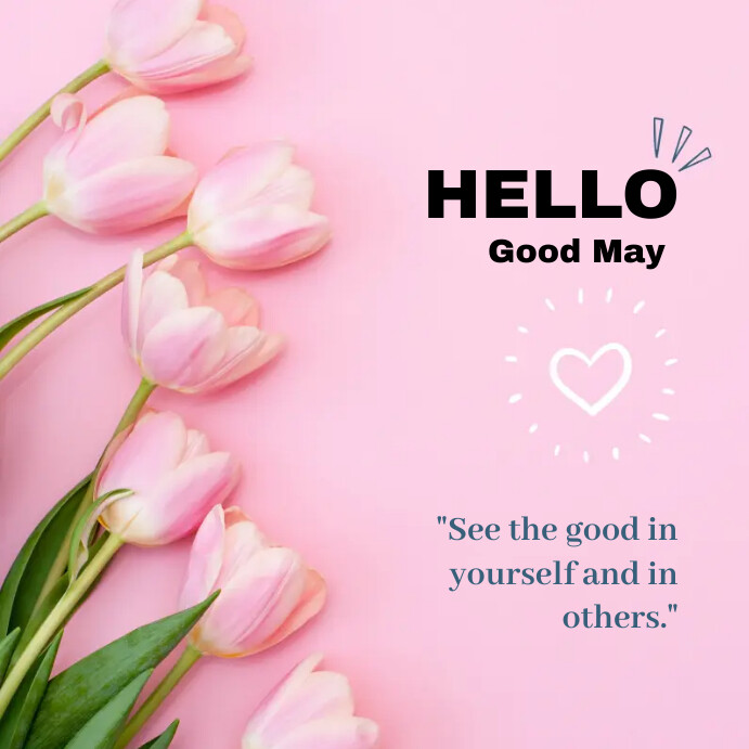 Hello may Template | PosterMyWall