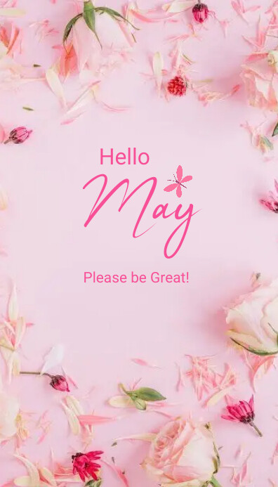 Hello May Template | PosterMyWall