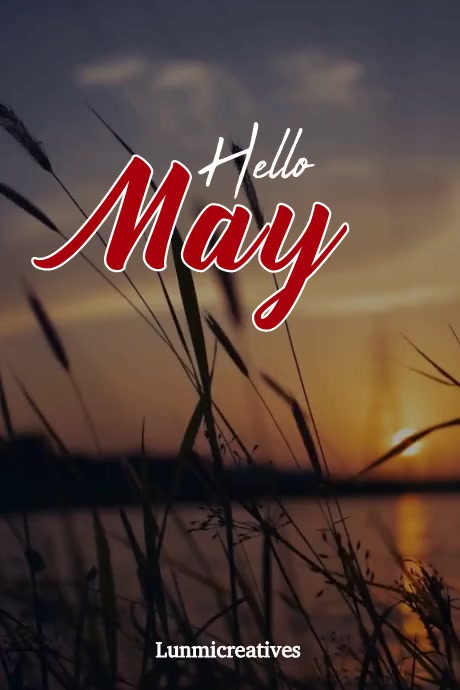 Hello May Template | PosterMyWall