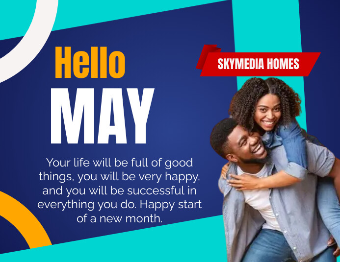 Hello May Template | PosterMyWall