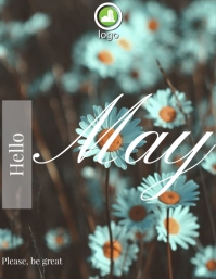 Hello May Template | PosterMyWall