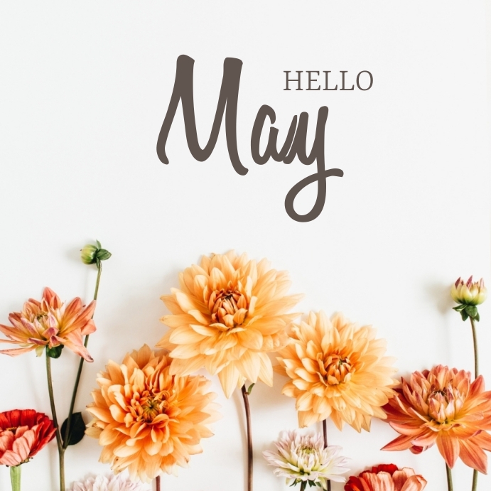Hello May Images