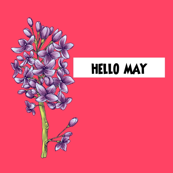 hello may Template | PosterMyWall