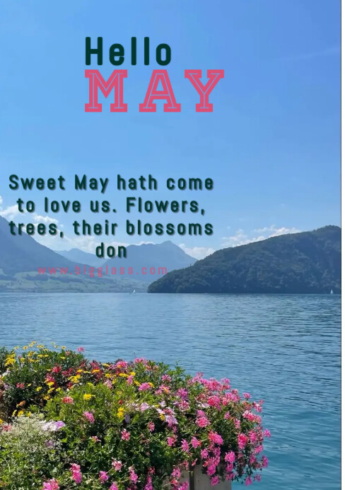 Hello may Template | PosterMyWall