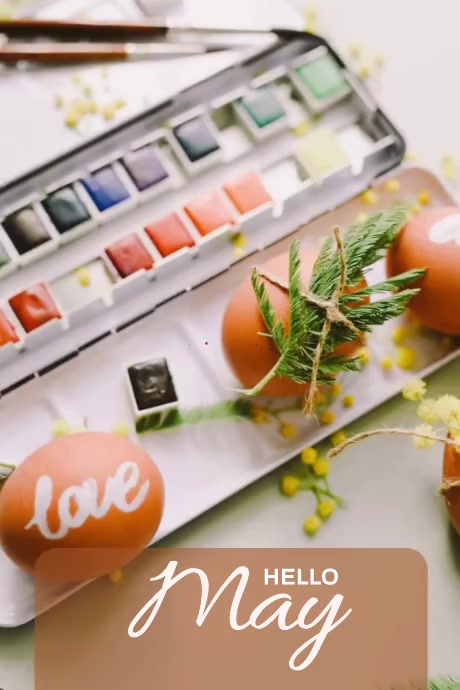 Hello May Template | PosterMyWall
