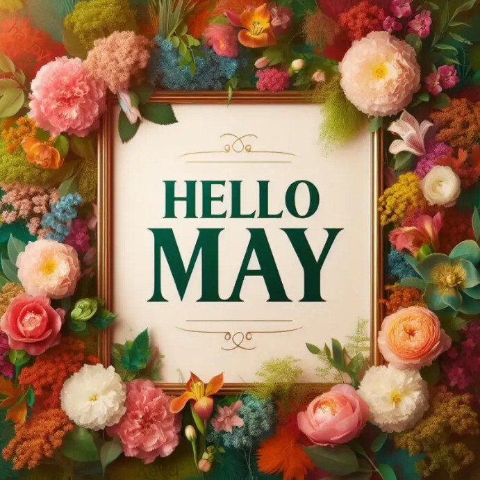 Hello May Greeting Template | PosterMyWall