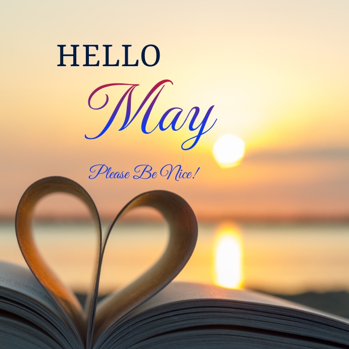 Plantilla de Hello May Instagram Post | PosterMyWall
