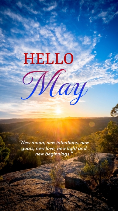 Hello May Instagram Post Template | PosterMyWall