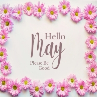 Hello May Instagram post Template | PosterMyWall