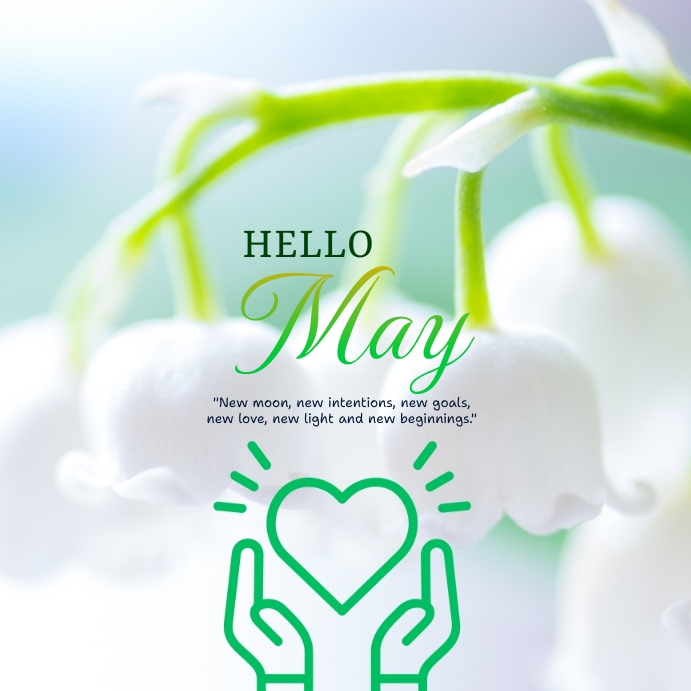 Hello May Instagram Post Template | PosterMyWall