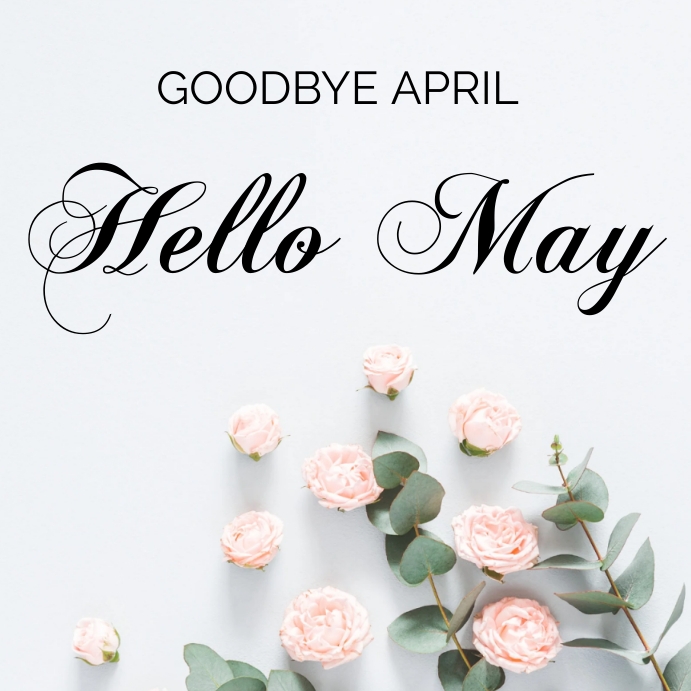 Plantilla de Hello May Instagram post. | PosterMyWall