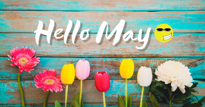 Hello May Post Facebook Template | PosterMyWall