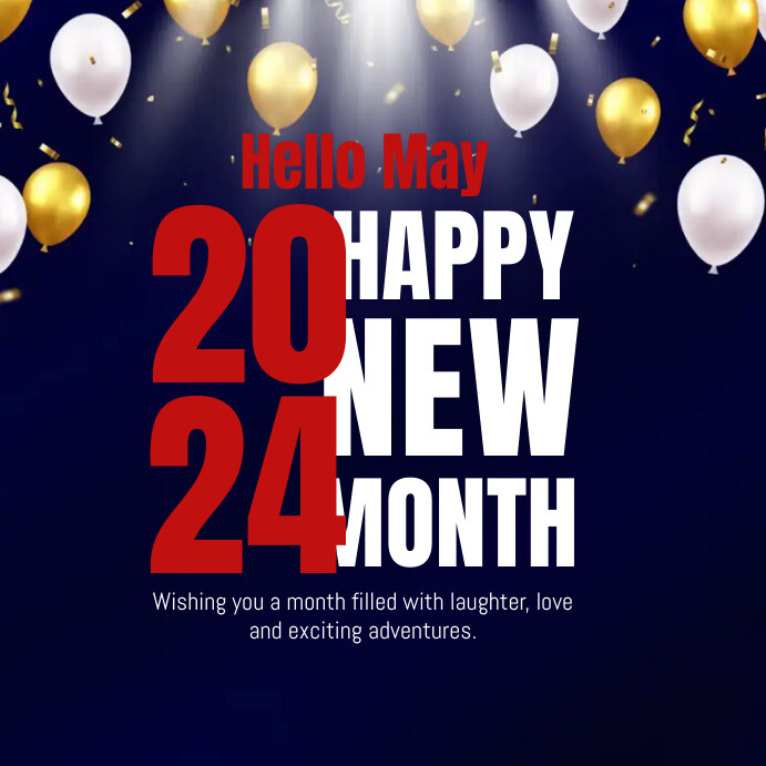 Hello may welcome flyer Template | PosterMyWall