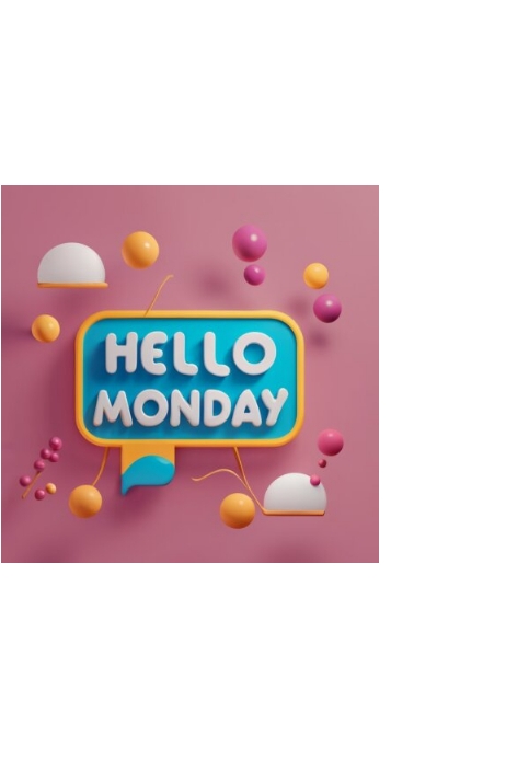 Hello Monday Flyer Template | PosterMyWall