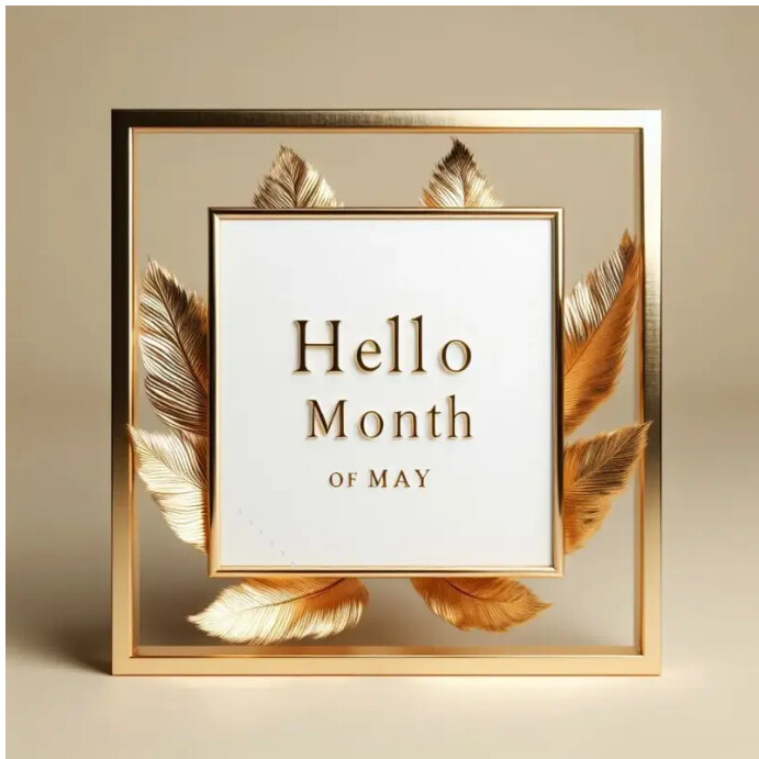 Hello Month 2 Copy of Hello New month | PosterMyWall