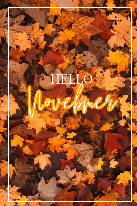 hello november Template | PosterMyWall