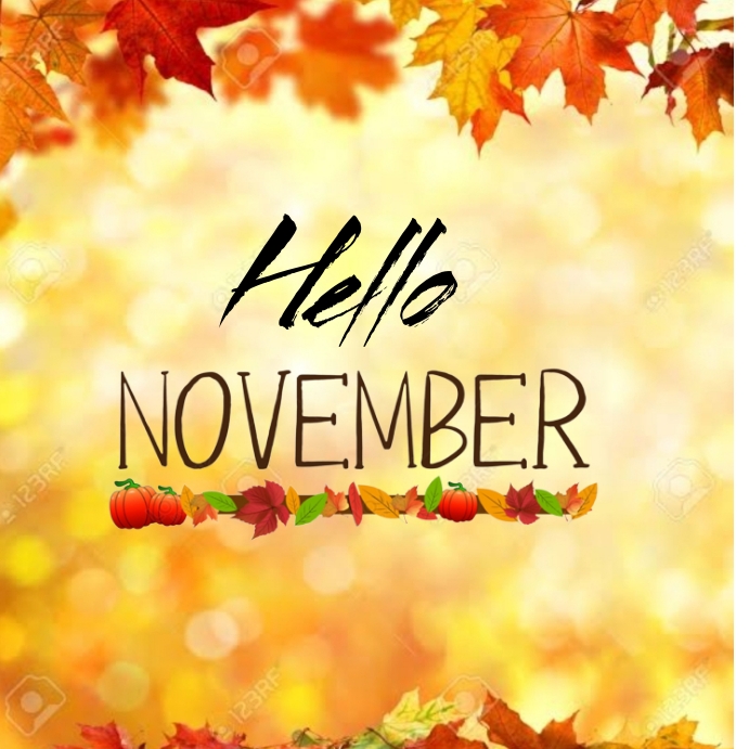 Copy of Hello November Instagram Post template. | PosterMyWall
