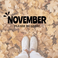 NOVEMBER Template | PosterMyWall
