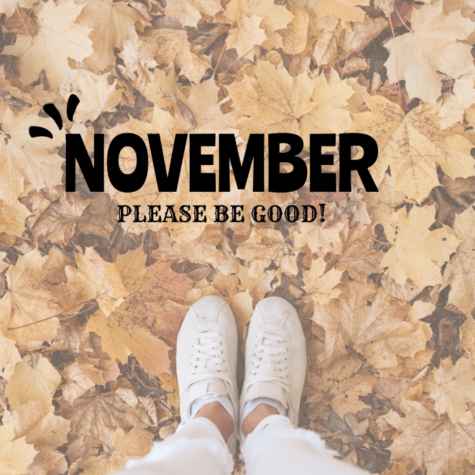 Hello November post for Instagram & Facebook Template | PosterMyWall