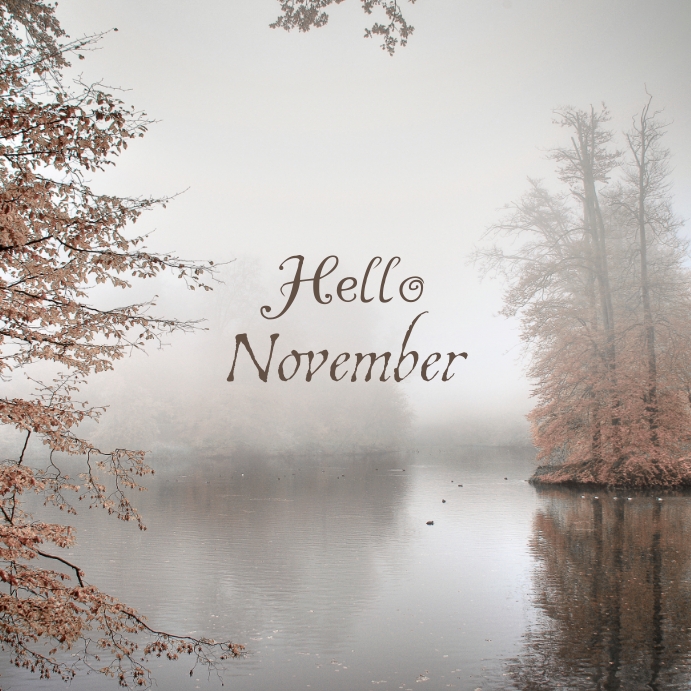 Hello November post for Instagram & Facebook Template | PosterMyWall