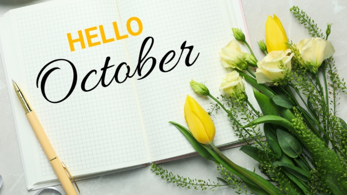 Hello October Template PosterMyWall