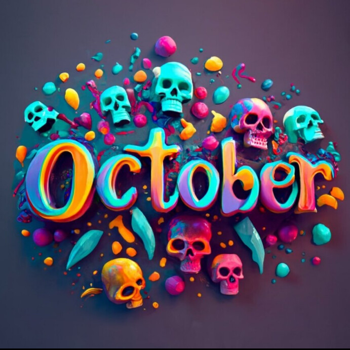Hello October Design Copy of Hello October | PosterMyWall