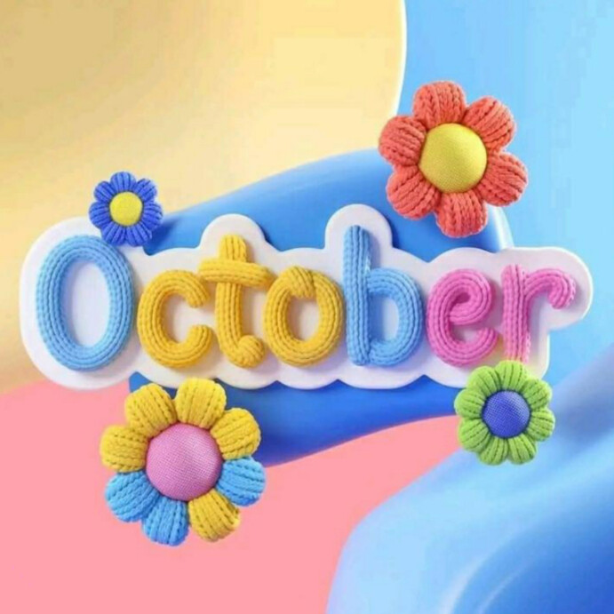 Hello October Template | PosterMyWall