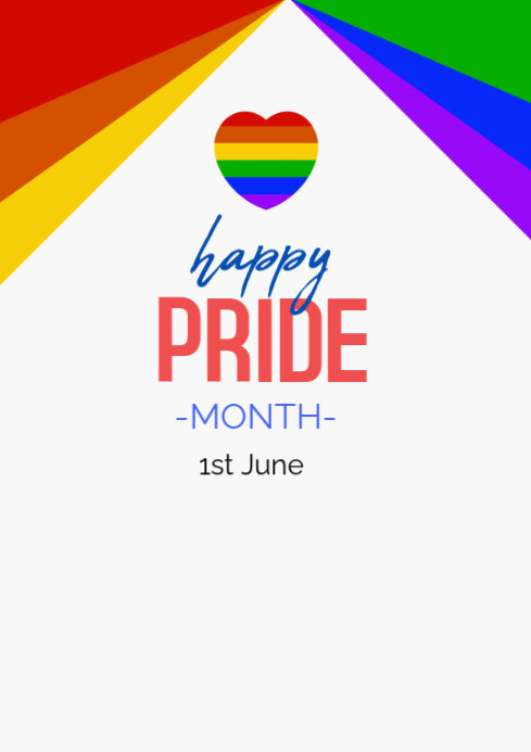 Hello pride celebration Template | PosterMyWall