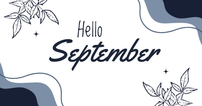 Hello September! Template | PosterMyWall