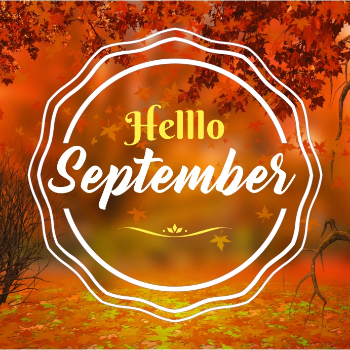 hello september Template | PosterMyWall