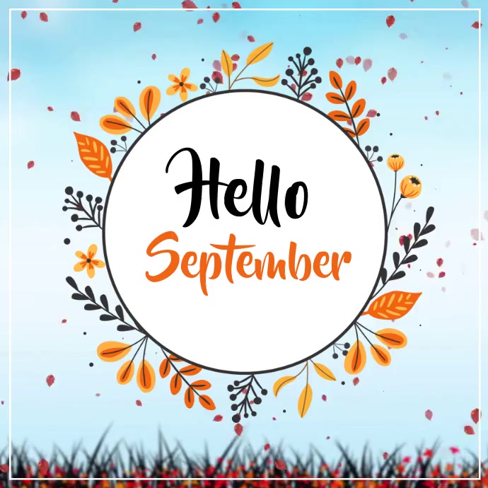 hello September Template | PosterMyWall