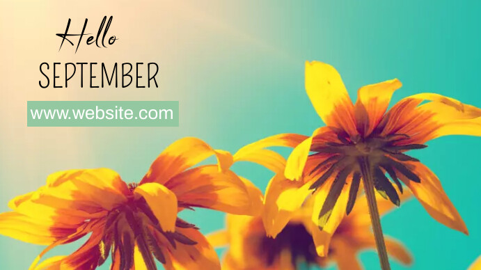 Hello September Template | PosterMyWall