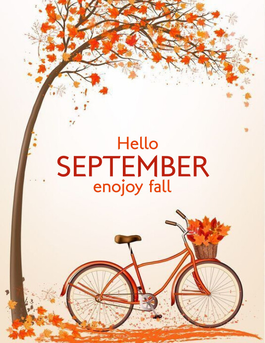 Hello september Template | PosterMyWall