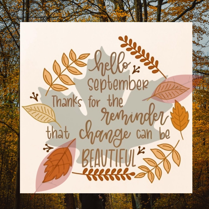 hello september Template | PosterMyWall