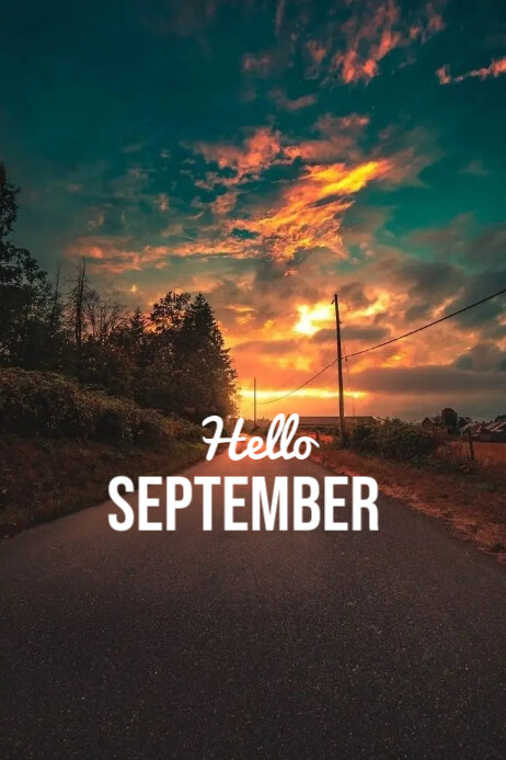 Hello september Template | PosterMyWall