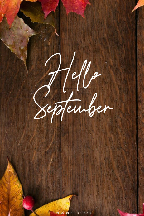 hello september Template | PosterMyWall