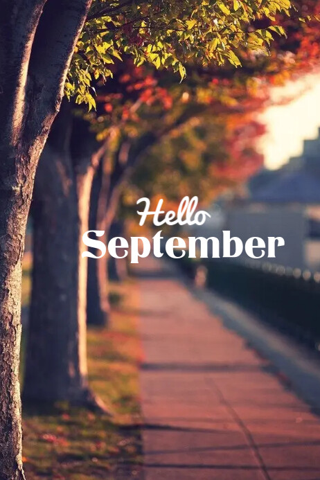 Hello september Template | PosterMyWall