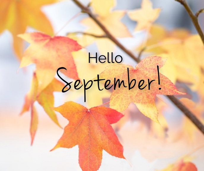Plantilla de Hello September | PosterMyWall