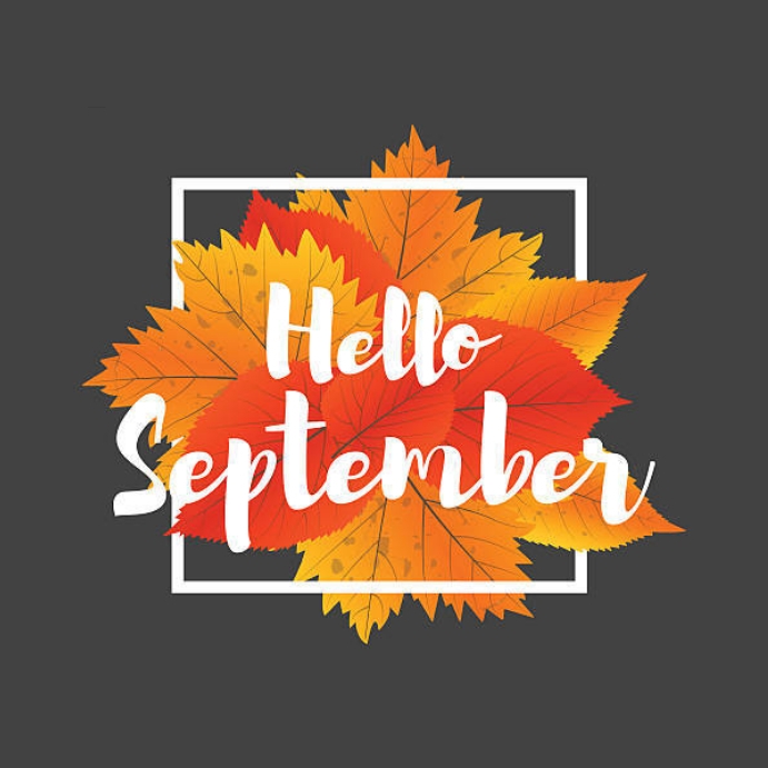 Hello September Template | PosterMyWall