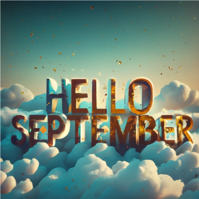 Hello September design Template | PosterMyWall