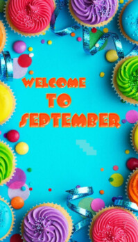 hello September Tarjeta de Presentación template
