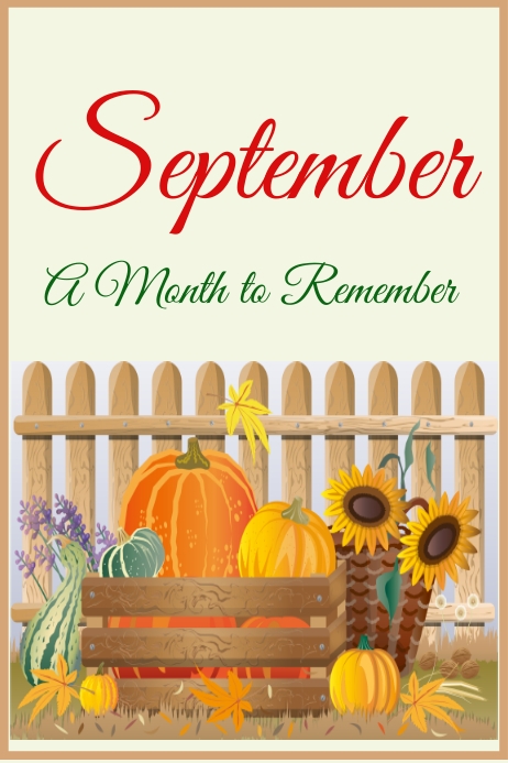 hello september Template | PosterMyWall