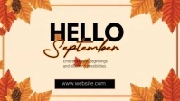 hello september Miniatura do YouTube template
