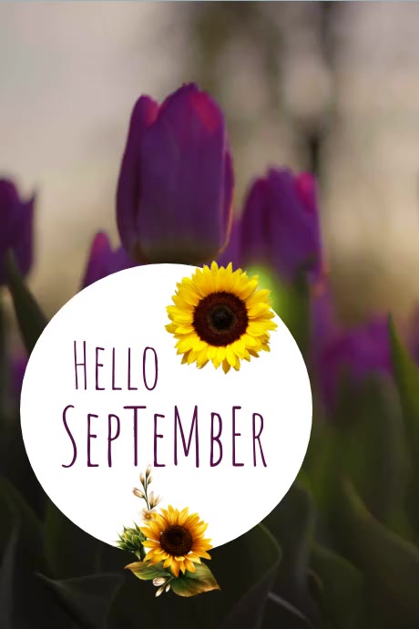 HELLO SEPTEMBER FLYER Template PosterMyWall HELLO SEPTEMBER FLYER Template PosterMyWall