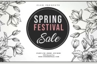 Hello spring,spring sale,spring cards,spring Poster template