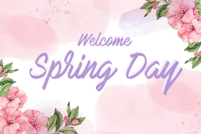 HELLO SPRING 10 Template | PosterMyWall