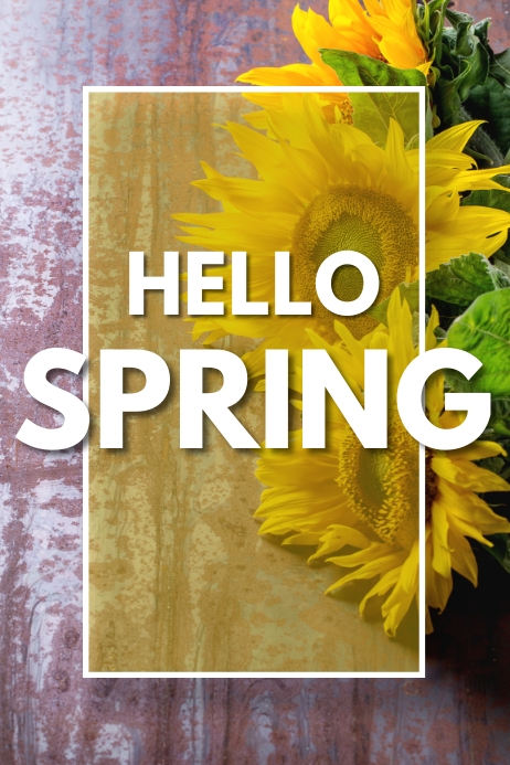 Copy of HELLO SPRING 63 | PosterMyWall